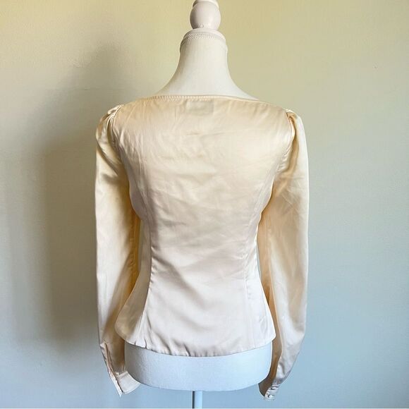 REVOLVE Majorelle Waldorf Top in Ivory Size Small - Picture 7 of 10